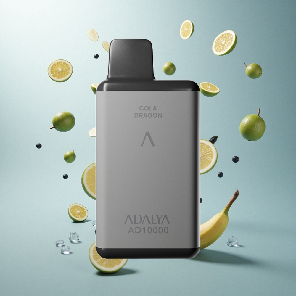 Adalya AD 10000 Blå Is med aluminiumsrør og 650 mAh