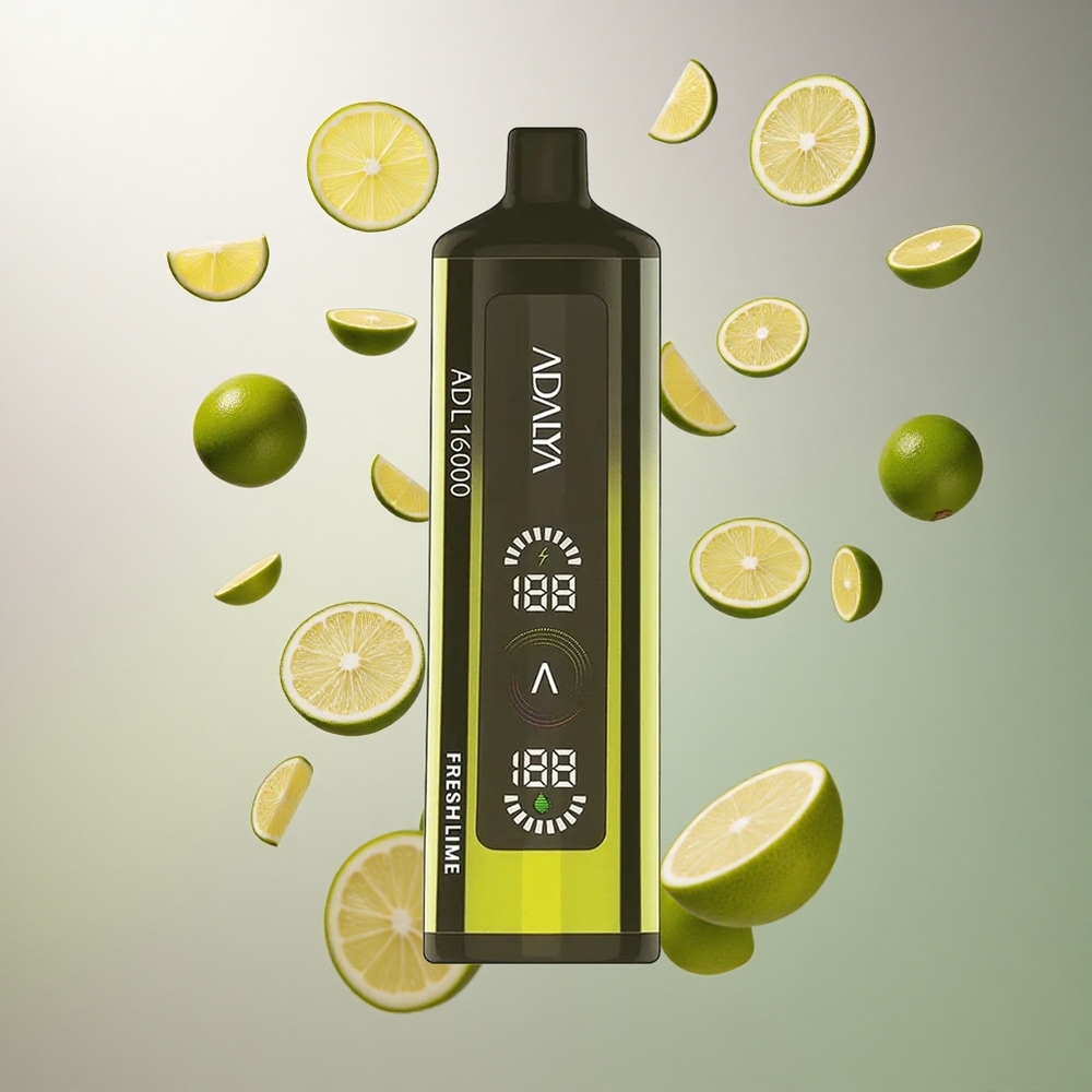 Adalya ADL 16000 PRO Frisk Lime Smart Mesh Coil USB-C