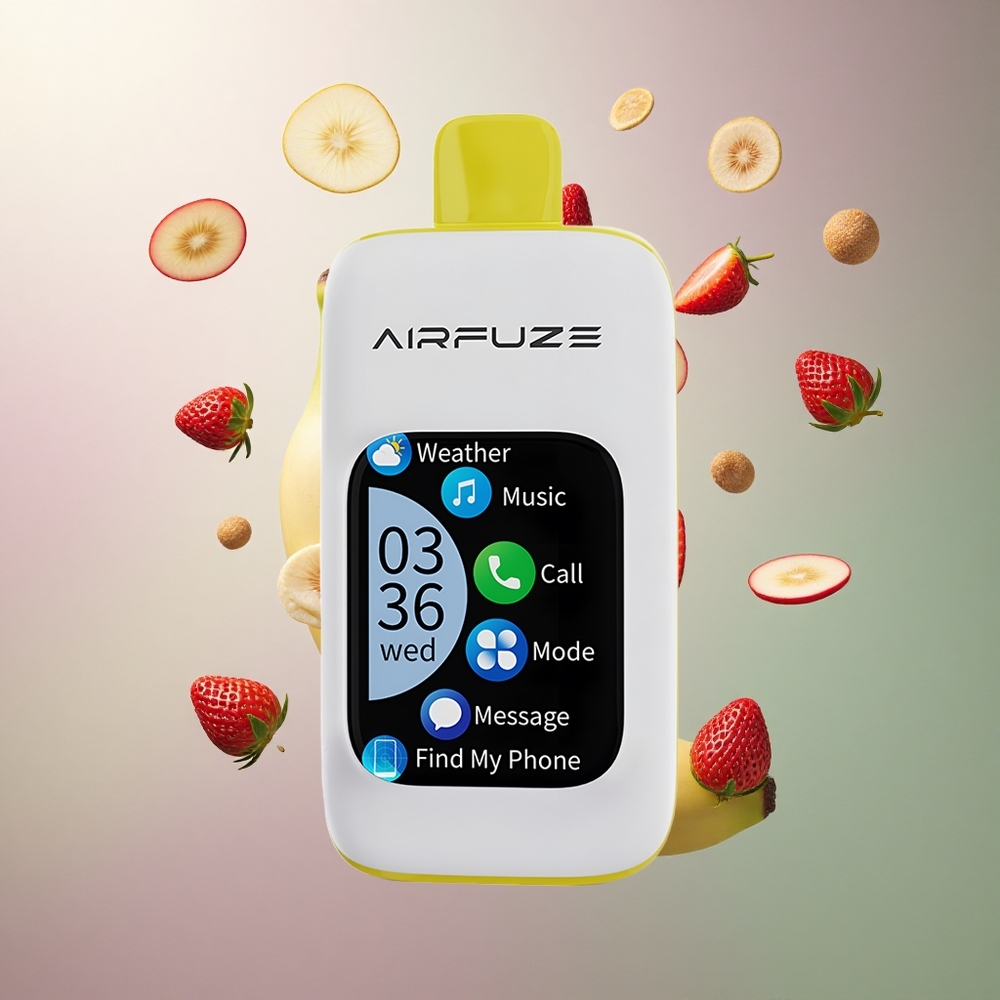 AirFuze Smart 30000 Jordbær Banan 5% Nikotin 900mAh Type-C