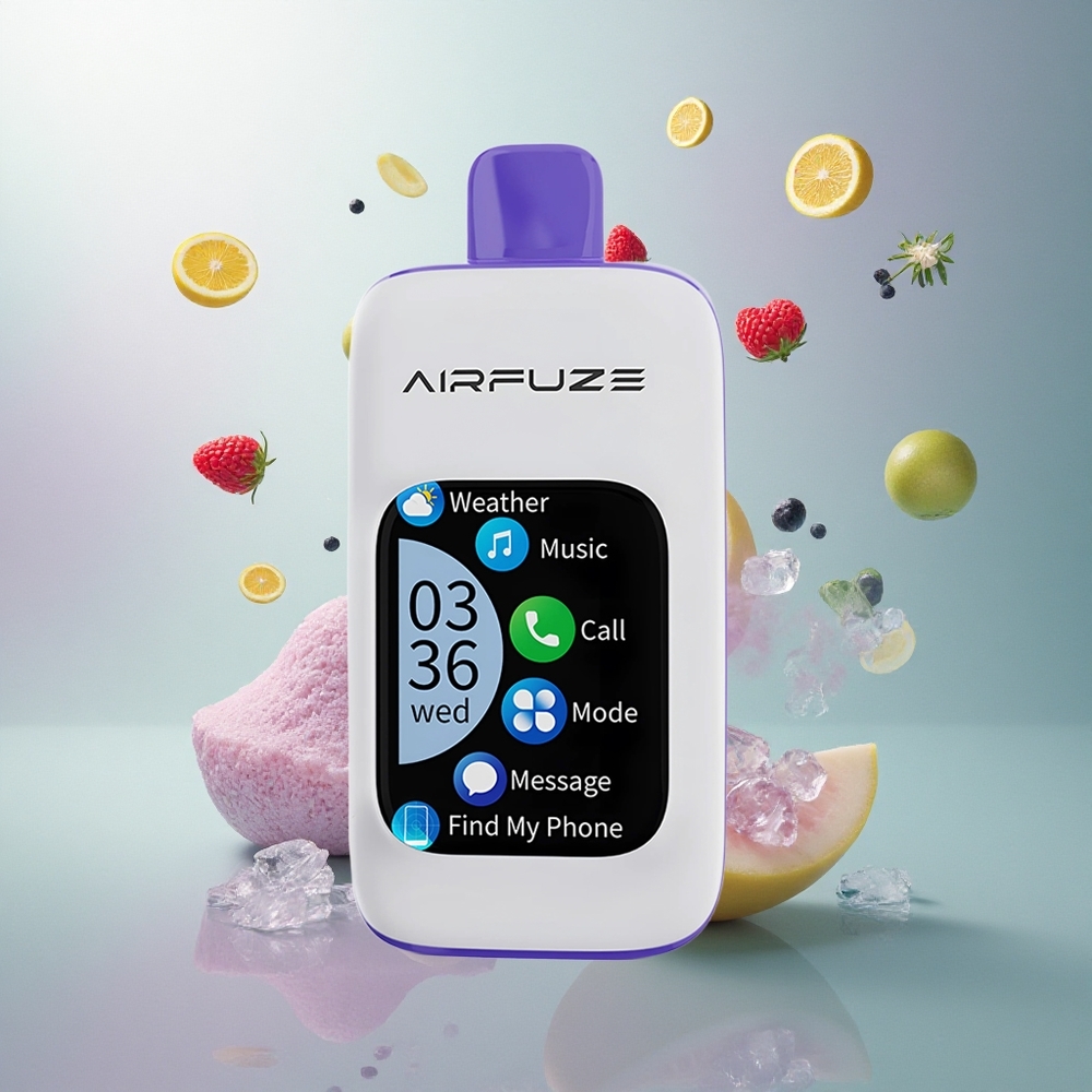 AirFuze Smart Pro 40000 Blå Hindbær Is med 900mAh og 5% Nikotin
