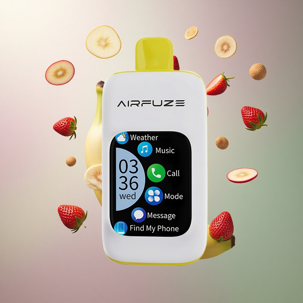 AirFuze Smart Pro 40000 Jordbær Banan 900mAh 20ML Nikotin