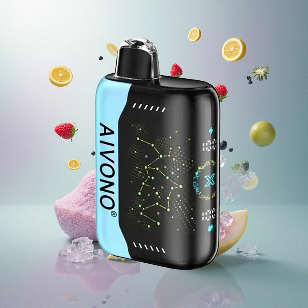 Aivono Aim Boom 25000 Blå Hindbær Is med 650mAh