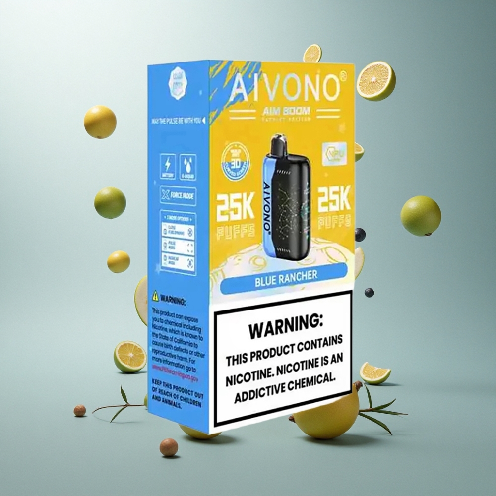 Aivono Aim Boom 25000 Blå Rancher 650mAh 1.2 ohm