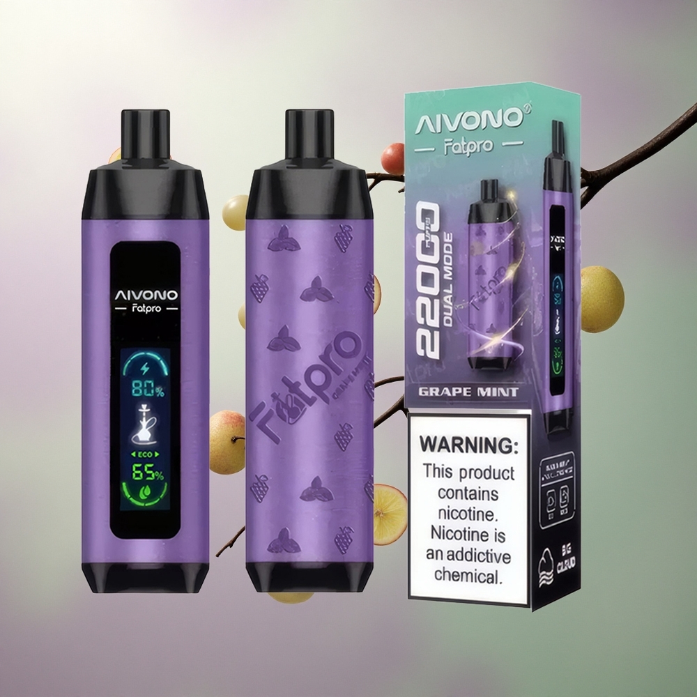 Aivono Aim Fatpro 22000 Druemynte 5% Nikotin 600mAh 28ml