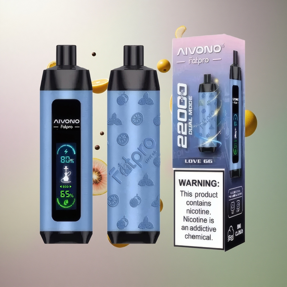 Aivono Aim Fatpro 22000 Kærlighed 66 med 5% nikotin og 600mAh