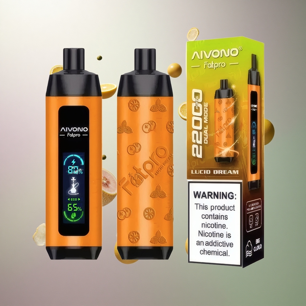 Aivono Aim Fatpro 22000 Klart Drøm 28ml 600mAh 0% Nikotin