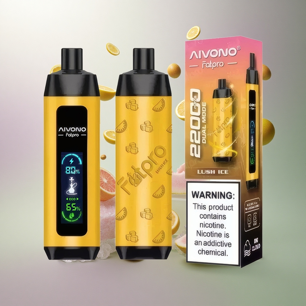 Aivono Aim Fatpro 22000 Lush Is med 5% nikotin og 600mAh