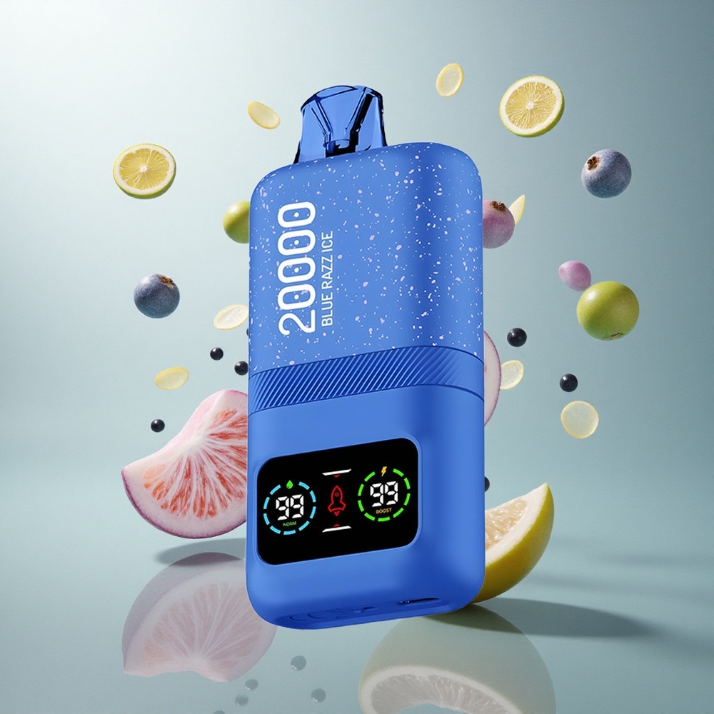 Aivono Aim Magic 20000 Blå Hindbær Is Dual Mesh 5% Nikotin 600mAh