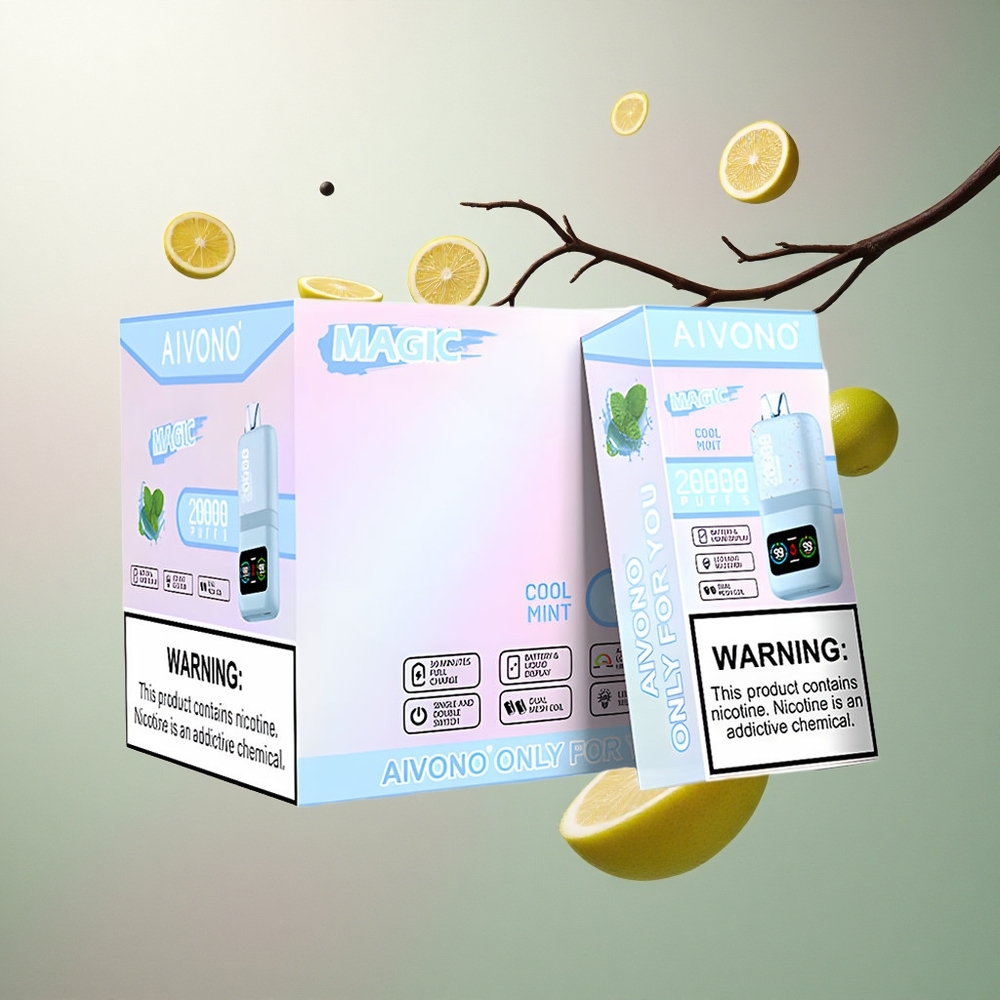 Aivono Aim Magic 20000 Kølig Mynte Dual Mesh 600mAh 5% Nikotin