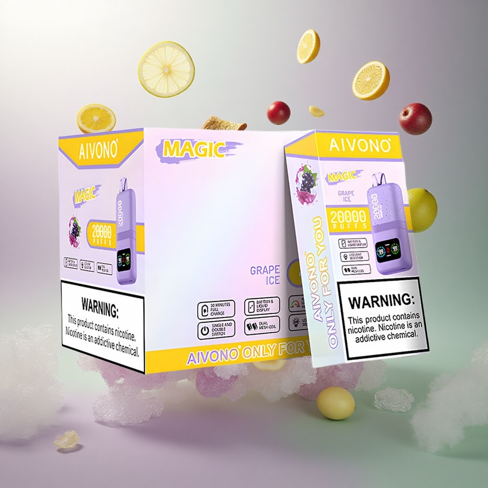 Aivono Aim Magic 20000 Vindrue Is med 600mAh og 26ml