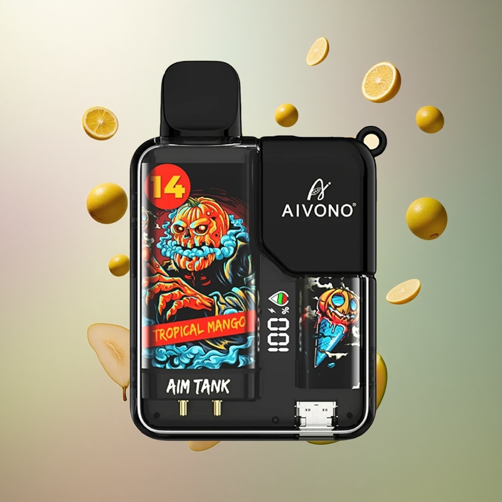 Aivono Aim Tank 9500 Tropisk Mango 650mAh 5% Nicotin