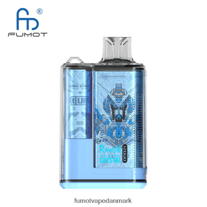 Fumot Vape Price - Fumot Crystal 20ml 12000 engangs vapeboks (1 stk) 4686X6284 tredobbelt bæris