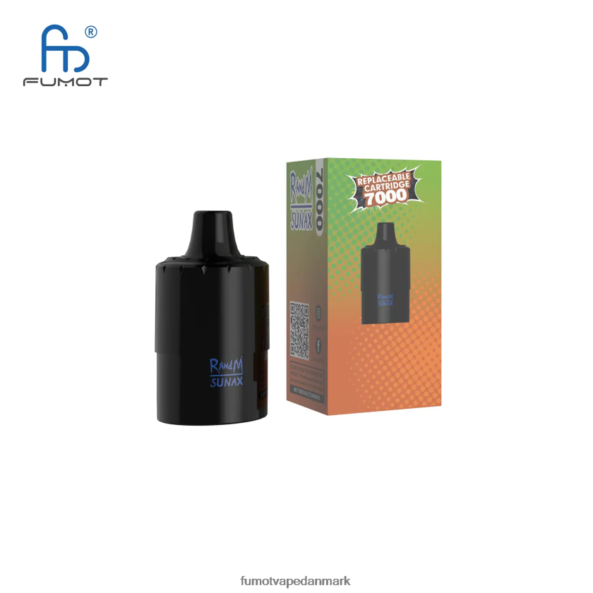 Fumot Vape Danmark - Fumot Sunax 7000 udskiftelig vape patron (1 stk.) 4686X6492 lyserød limonade
