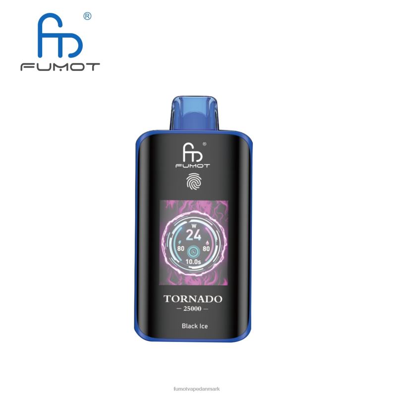 Fumot Vape Danmark | Fumot Tornado 25000 engangs vape sort is H4D2L2