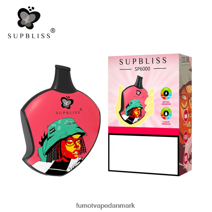 Fumot Technology Co - Fumot Supbliss sp6000 engangs vape pod - 12ml (1 stk) 4686X6450 aloe drue