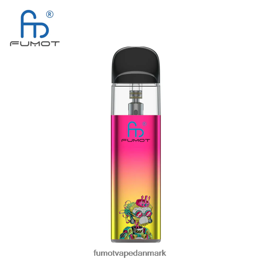 Fumot Danmark - Fumot Dazzle Lite tpd-kompatibelt tomt vape-sæt (1 stk) 4686X6551 grøn-lilla
