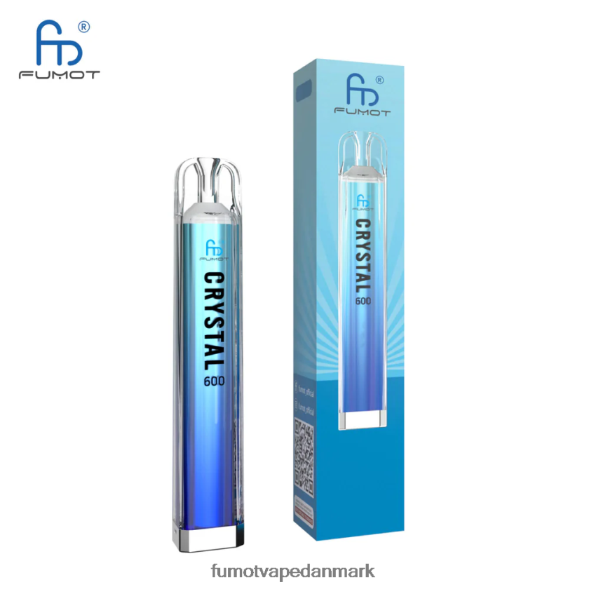 Fumot Vape Review - Fumot Crystal 2ml (3 stykker sæt) engangsvape - 600 tpd-kompatibel 4686X6385 blåbær hindbær