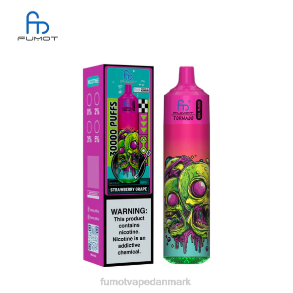 Fumot Vape Flavors - Fumot Tornado 30K musik jordbærdrue TPLX27