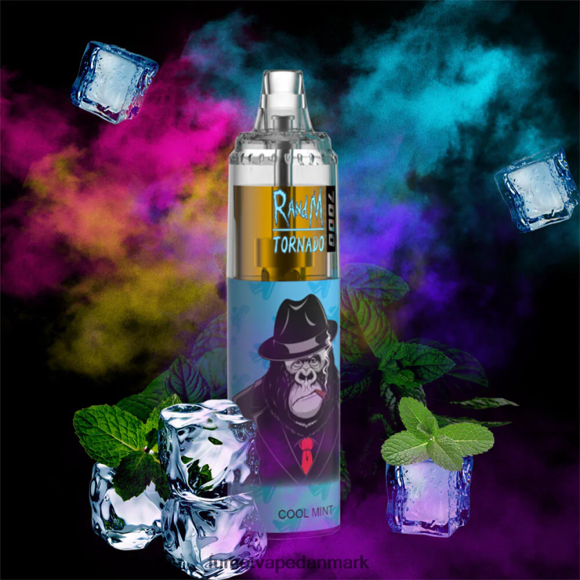 Fumot Vape - Fumot Tornado 14ml (1 stk) 7000 engangs vape pen 4686X693 rød æbleis