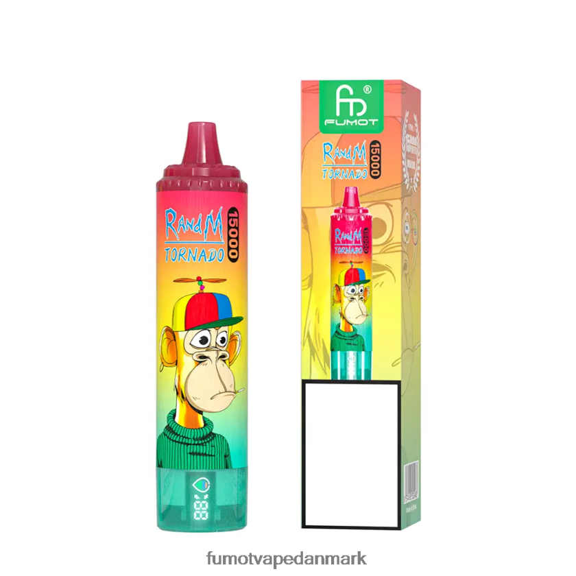 Fumot Vape Review - Fumot Tornado 15000 engangsvape - 25ml (1 stk) 4686X6175 frodig is
