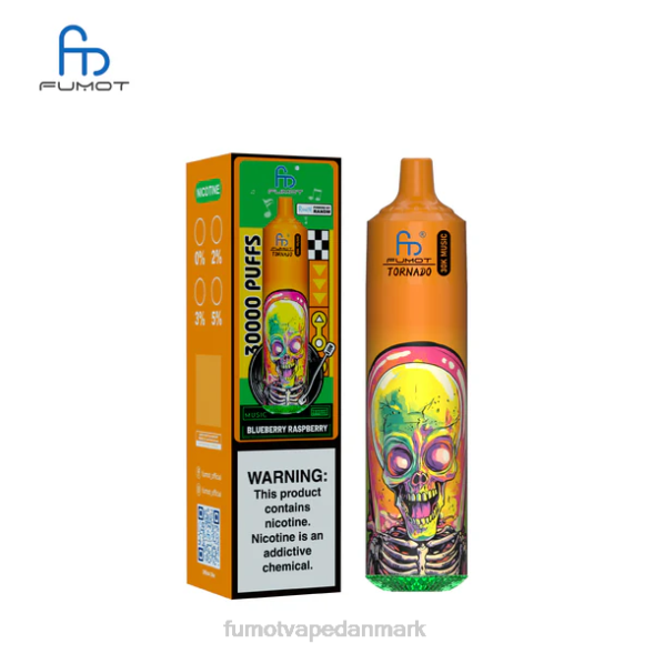 Fumot Vape Review - Fumot Tornado 30K musik blåbær hindbær TPLX5