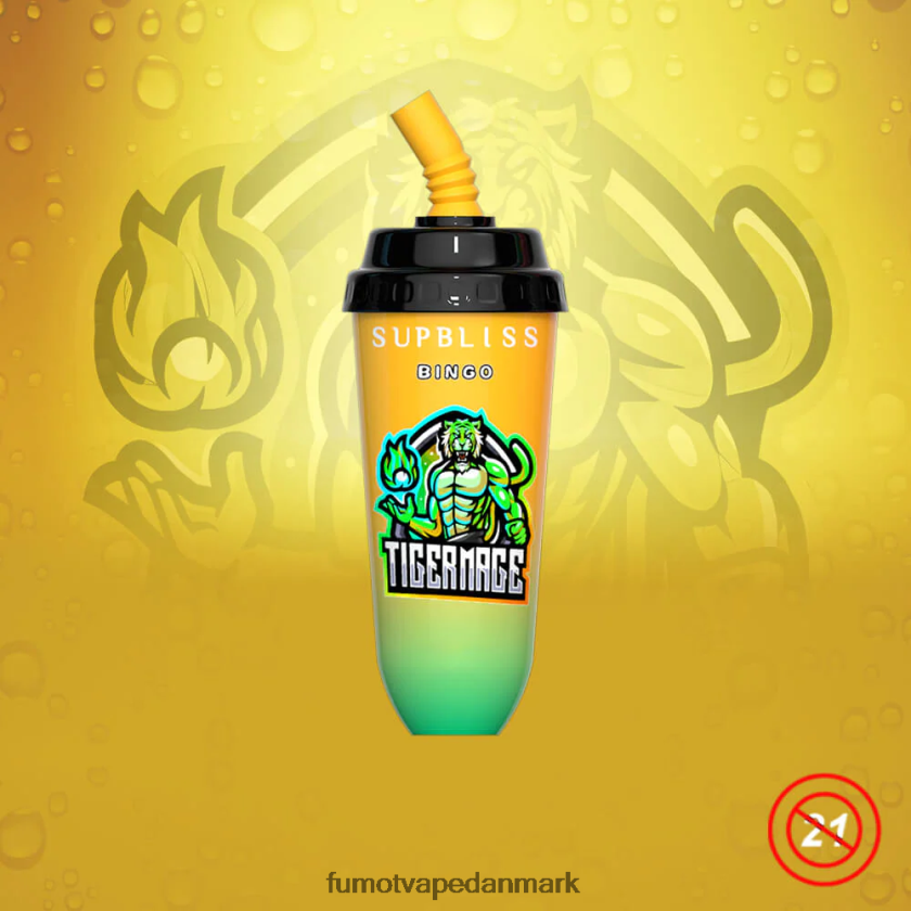 Fumot Store - Fumot Supbliss Bingo 8000 engangs vape pod enhed - 16ml (1 stk) 4686X6398 Vingummibamse