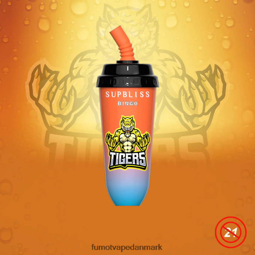 Fumot Store - Fumot Supbliss Bingo 8000 engangs vape pod enhed - 16ml (1 stk) 4686X6398 Vingummibamse