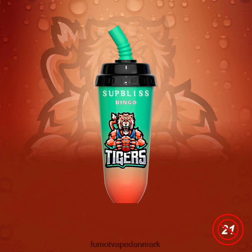 Fumot Store - Fumot Supbliss Bingo 8000 engangs vape pod enhed - 16ml (1 stk) 4686X6398 Vingummibamse