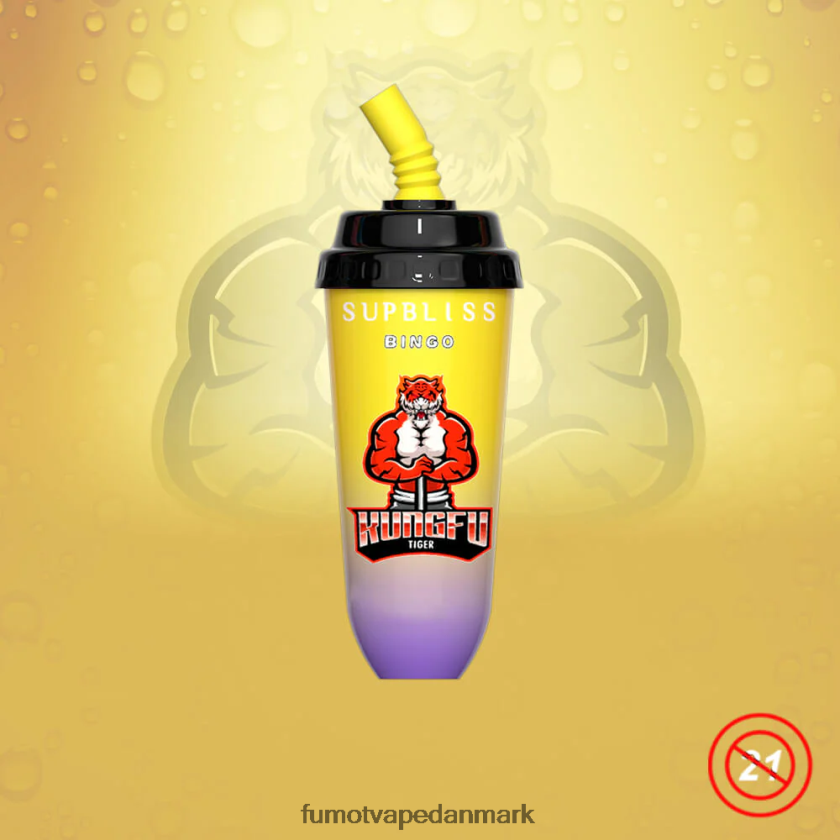 Fumot Vape Danmark - Fumot Supbliss Bingo 16ml 8000 engangs vape pod enhed (1 stk) 4686X6402 kærlighed 66