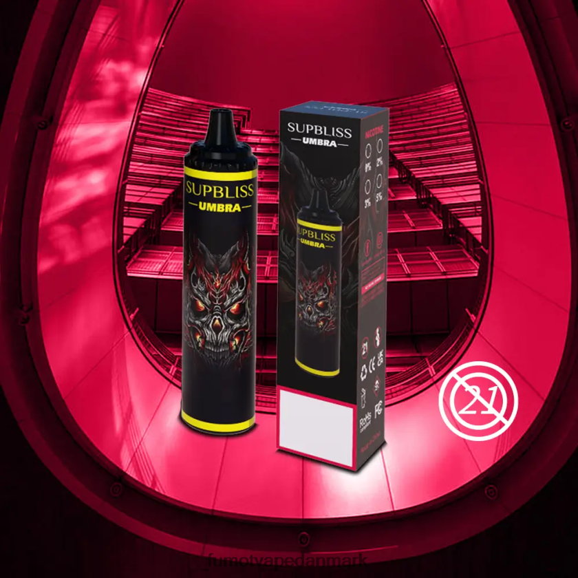 Fumot Vape Sale - Fumot Supbliss Umbra 10000 (1 stk) engangs vape pen - 20ml 4686X6476 kølig mynte