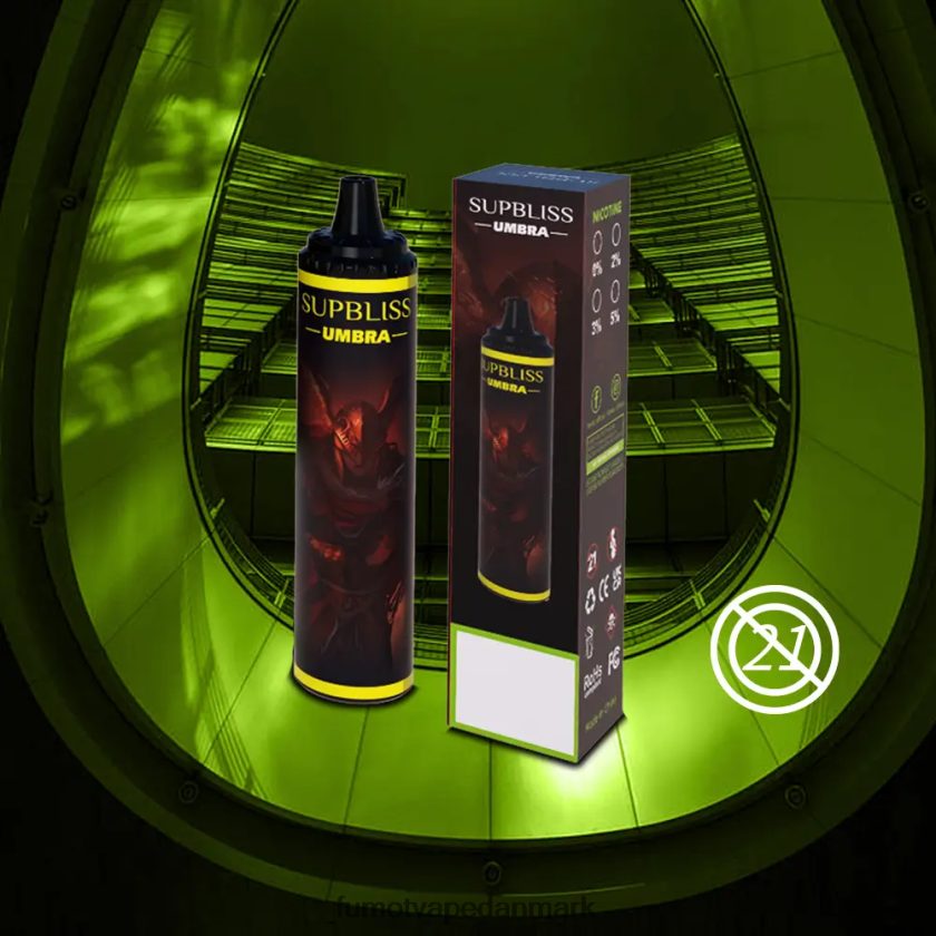 Fumot Vape Sale - Fumot Supbliss Umbra 10000 (1 stk) engangs vape pen - 20ml 4686X6476 kølig mynte